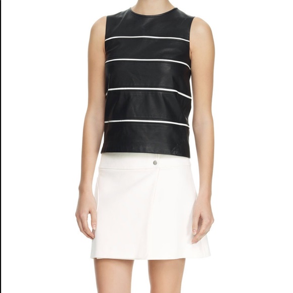 Theory White Wrap skirt - Picture 1 of 11